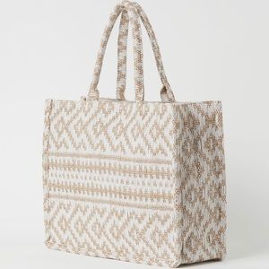 H&M LARGE BOOK TOTE